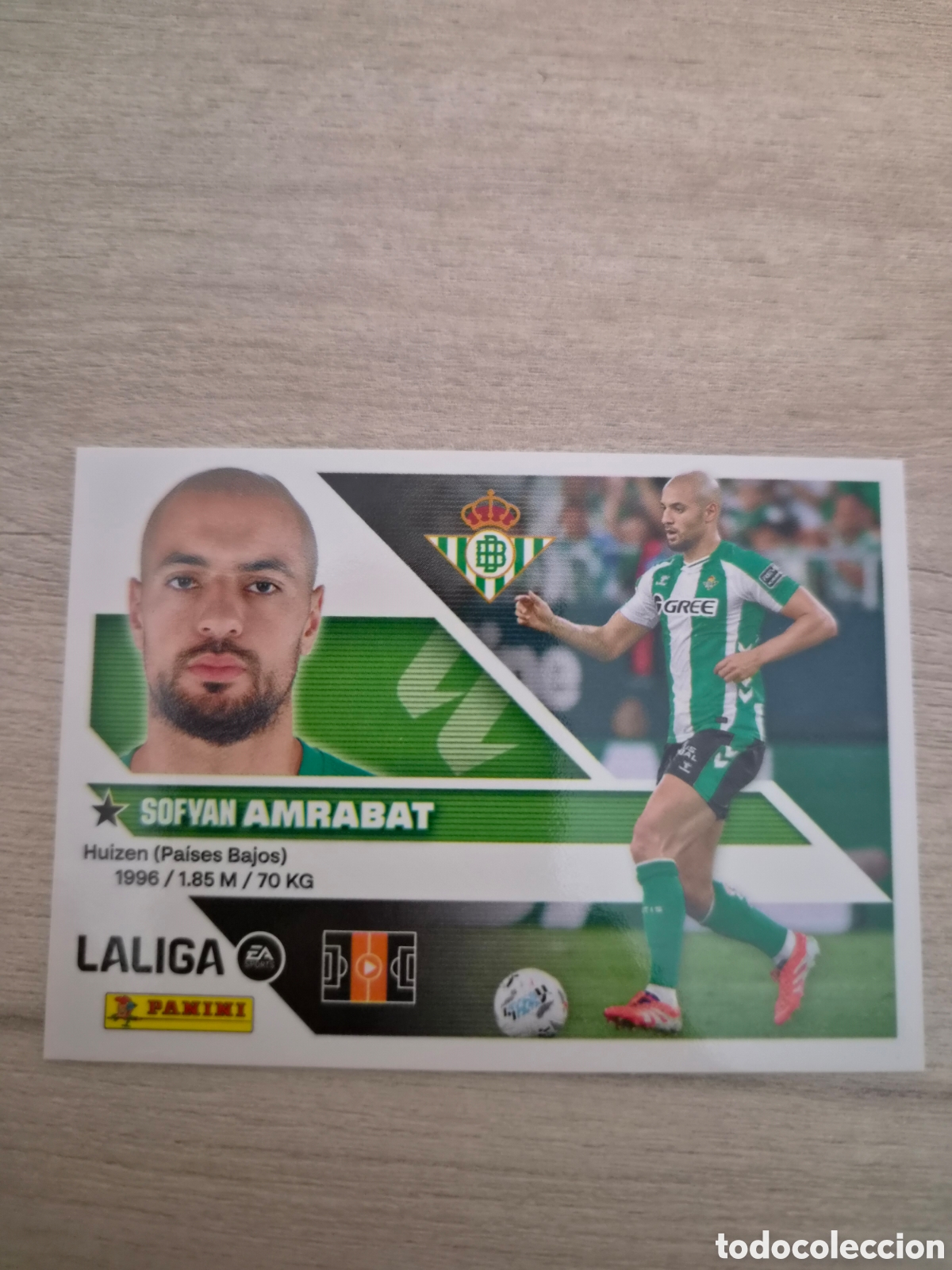 Cartes &agrave; collectionner de Football: N&deg;11 Betis Amrabat Liga Este 26/27