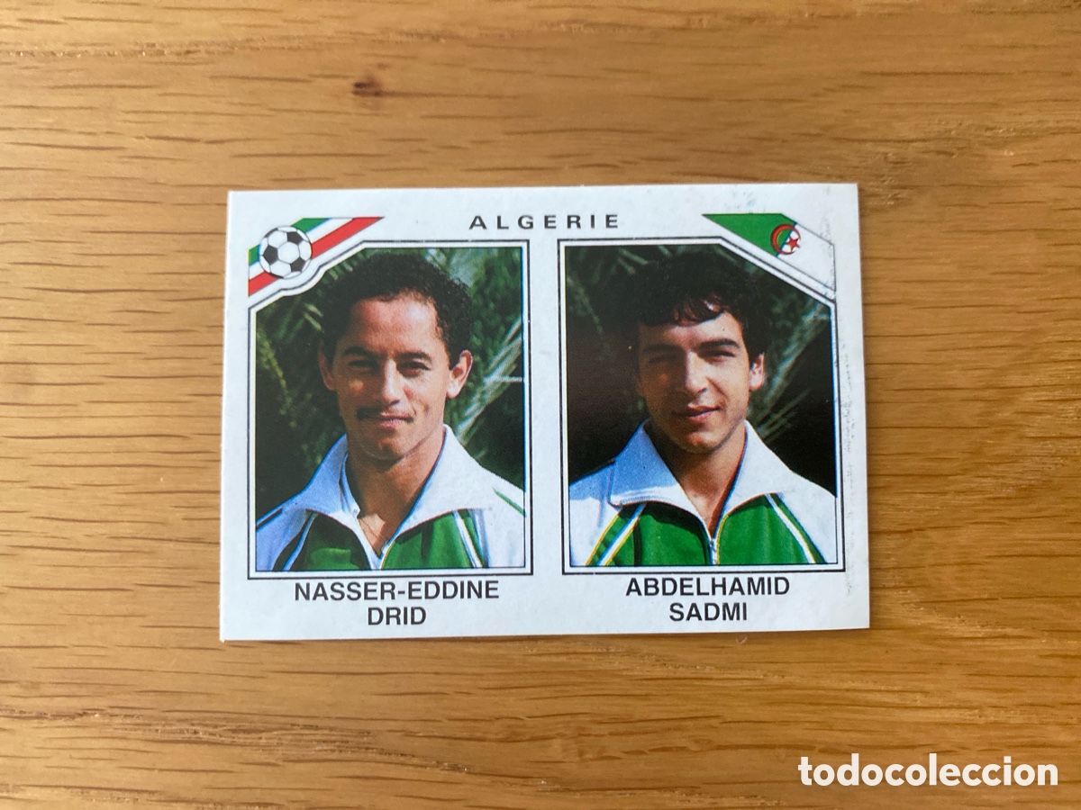 Cartes &agrave; collectionner de Football: Cromo panini mundial Mexico 86 n&uacute;mero 230 Drid/Sadmi - Stickers album world cup 1986