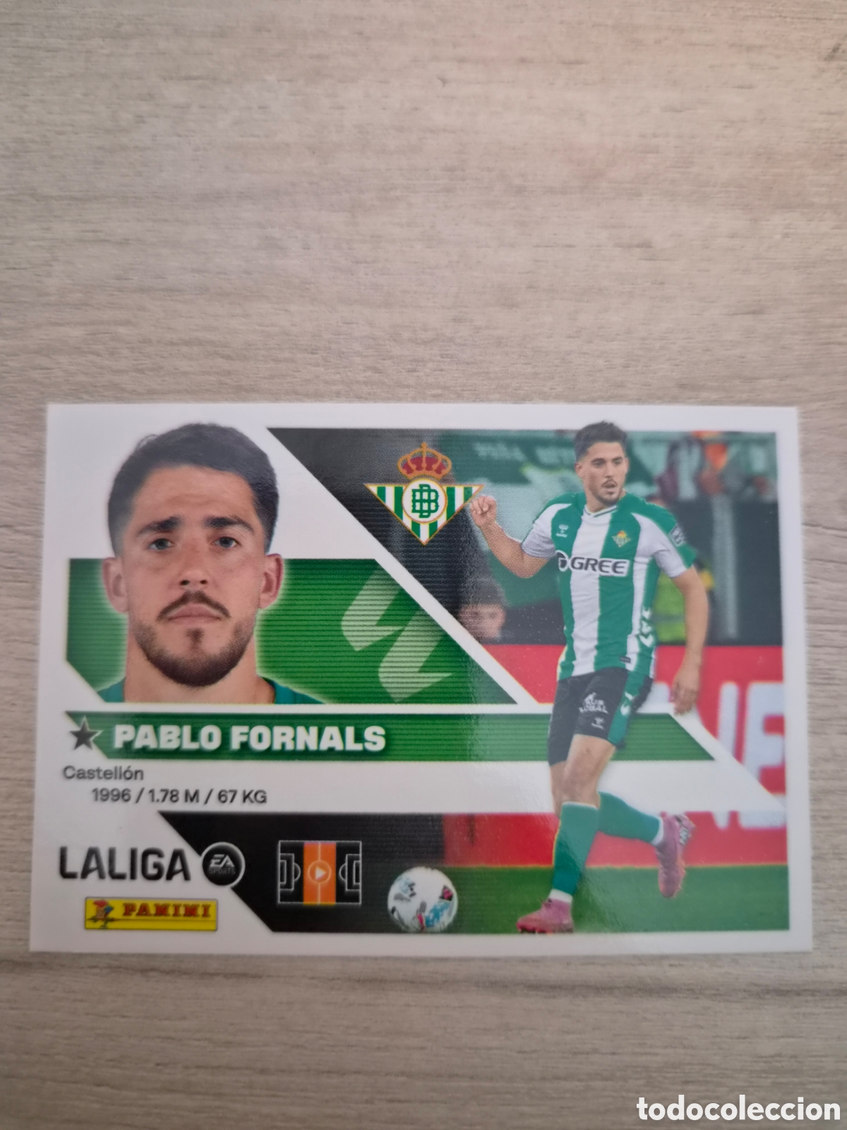 Cartes &agrave; collectionner de Football: N&deg;15 Betis Pablo Fornals Liga Este 26/27