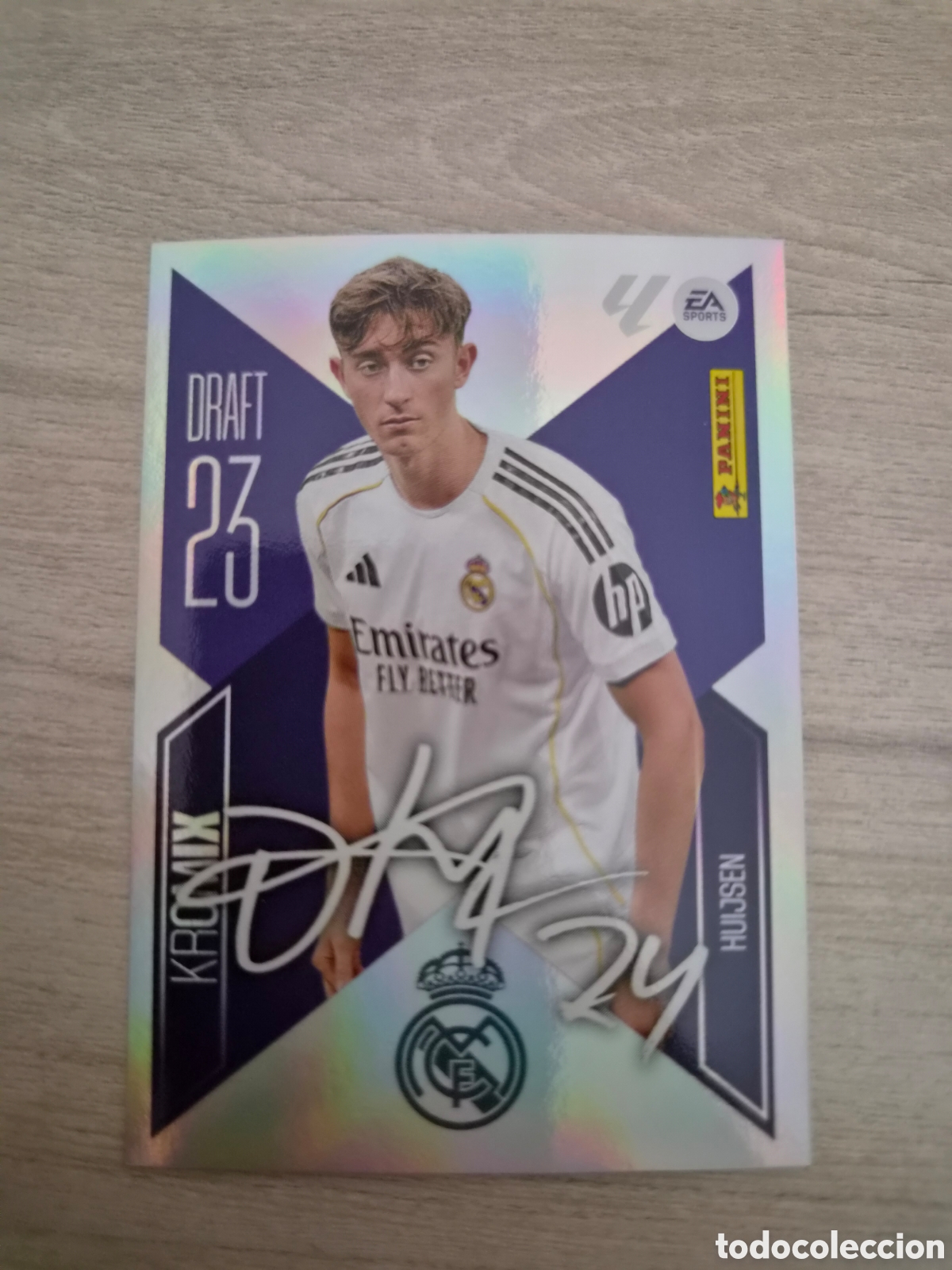 Cromos de Futebol: N&deg;K10 Kromix Draft Huijsen Liga Este 26/27