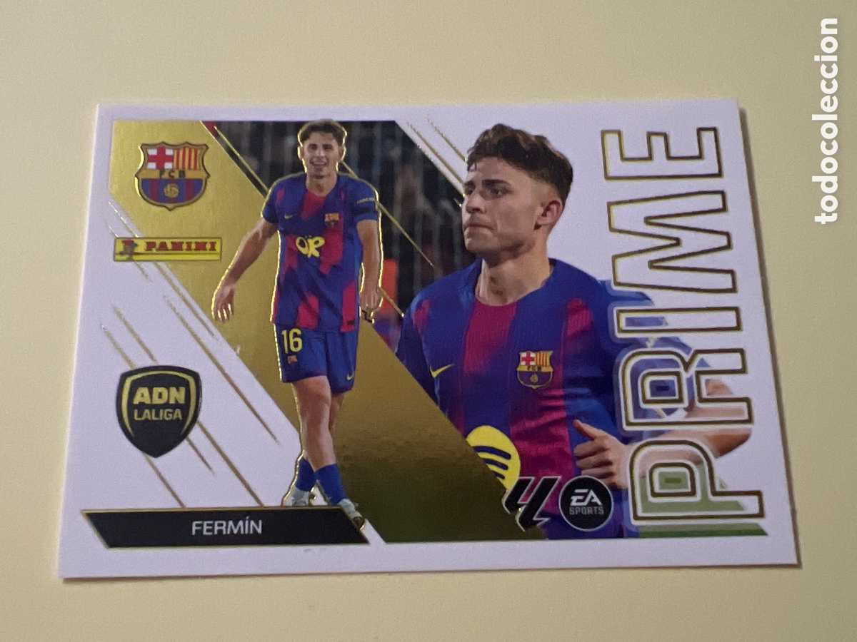 Cromos de Futebol: C5385. Fermin L&oacute;pez 4 Barcelona Prime ADN LaLiga Liga Este 2026/27 26-27 Panini