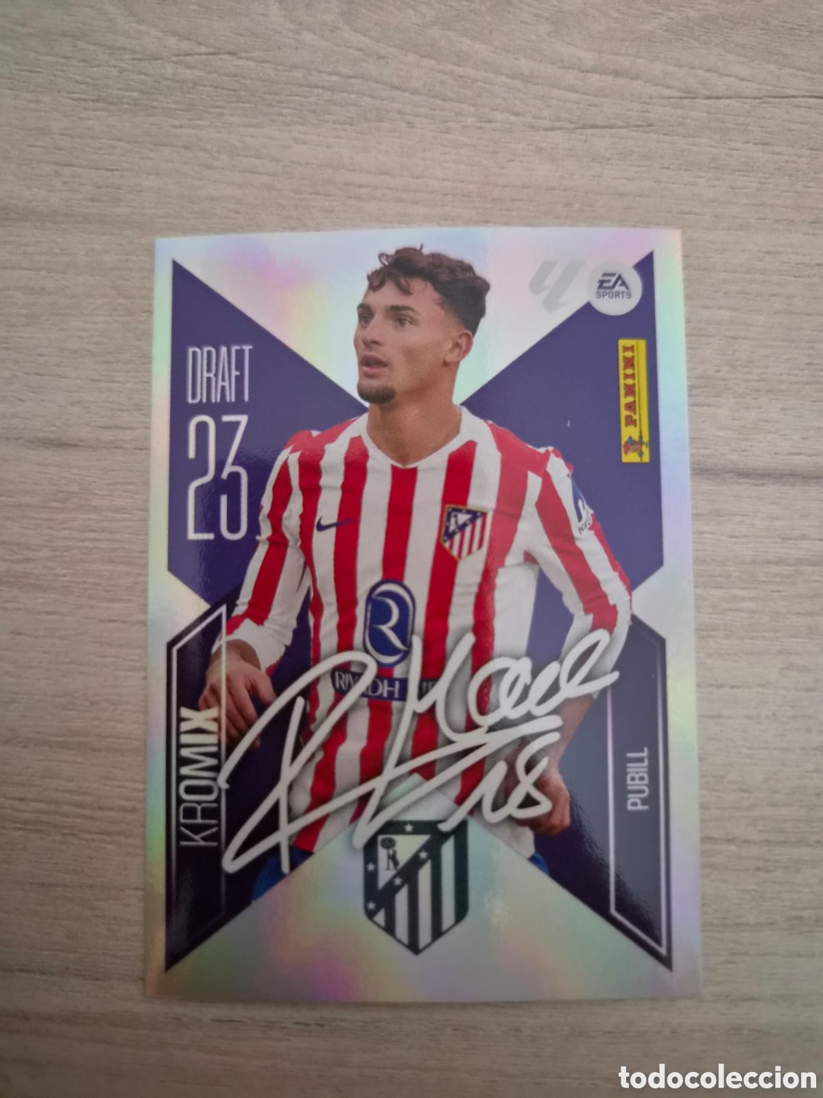 Cromos de Futebol: N&deg;K19 Kromix Draft Pubill Liga Este 26/27