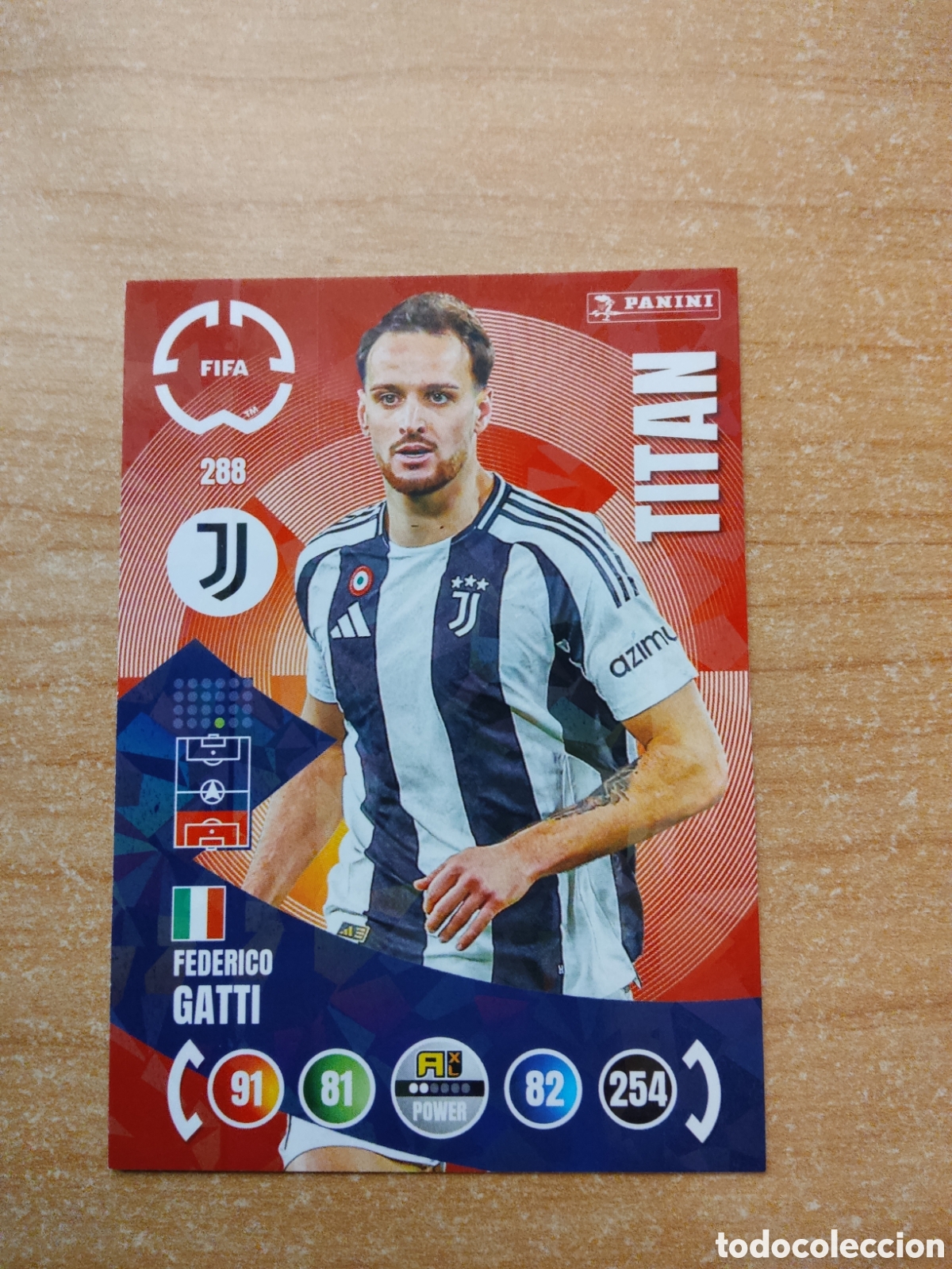 Cromos de Futebol: 288 FEDERICO GATTI TITAN JUVENTUS MUNDIAL DE CLUBES ADRENALYN 2025