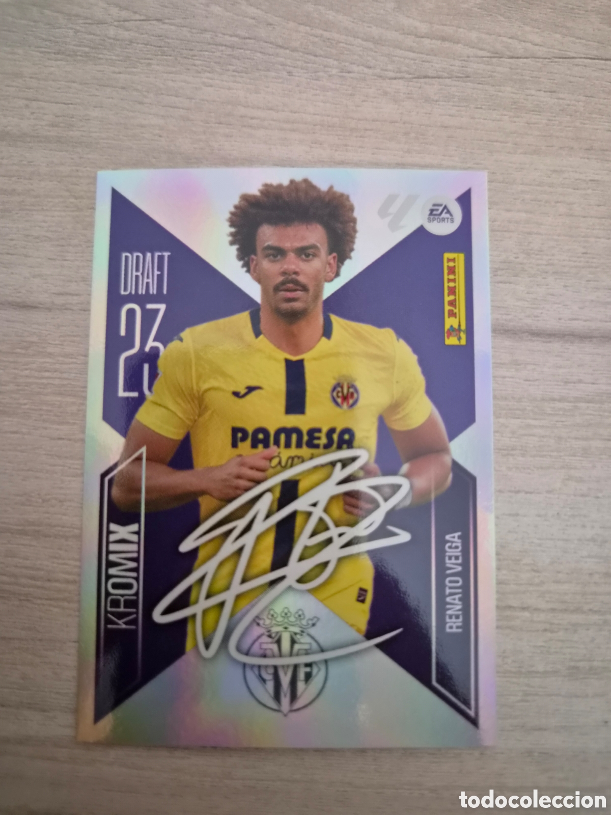 Cromos de Futebol: N&deg;K20 Kromix Draft Renato Veiga Liga Este 26/27