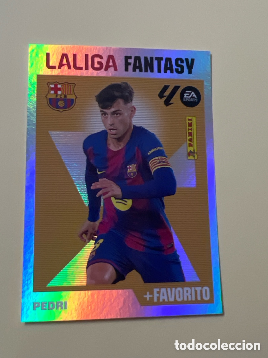 Cromos de f&uacute;tbol: C5391. Pedri 7 Fantasy Barcelona La Liga Este 2026-27 26-27 Panini