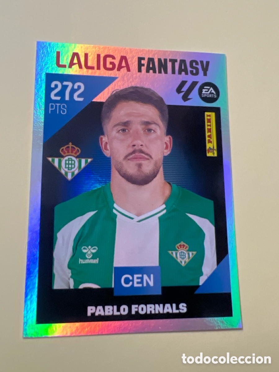 Cromos de f&uacute;tbol: C5393. Fornals liga Fantasy n&uacute;mero 4 Del Betis cromo de la liga este 26-27 2026-2027