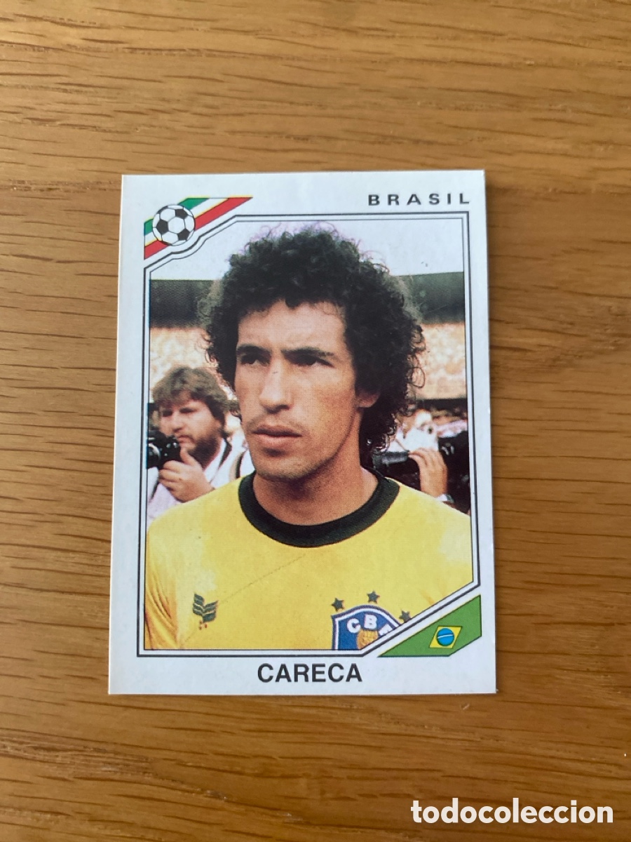 Cromos de Futebol: Cromo panini mundial Mexico 86 n&uacute;mero 253 Careca - Sticker album world cup 1986