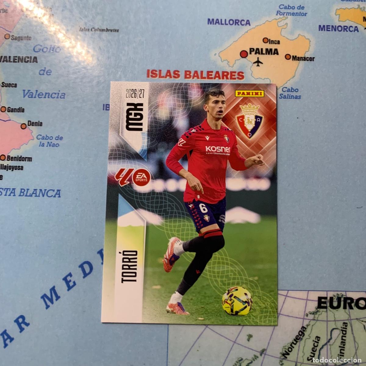 Fu&szlig;ball-Sticker: Torro n&uacute;mero 262 de Osasuna megacracks 26-27 2026-2027