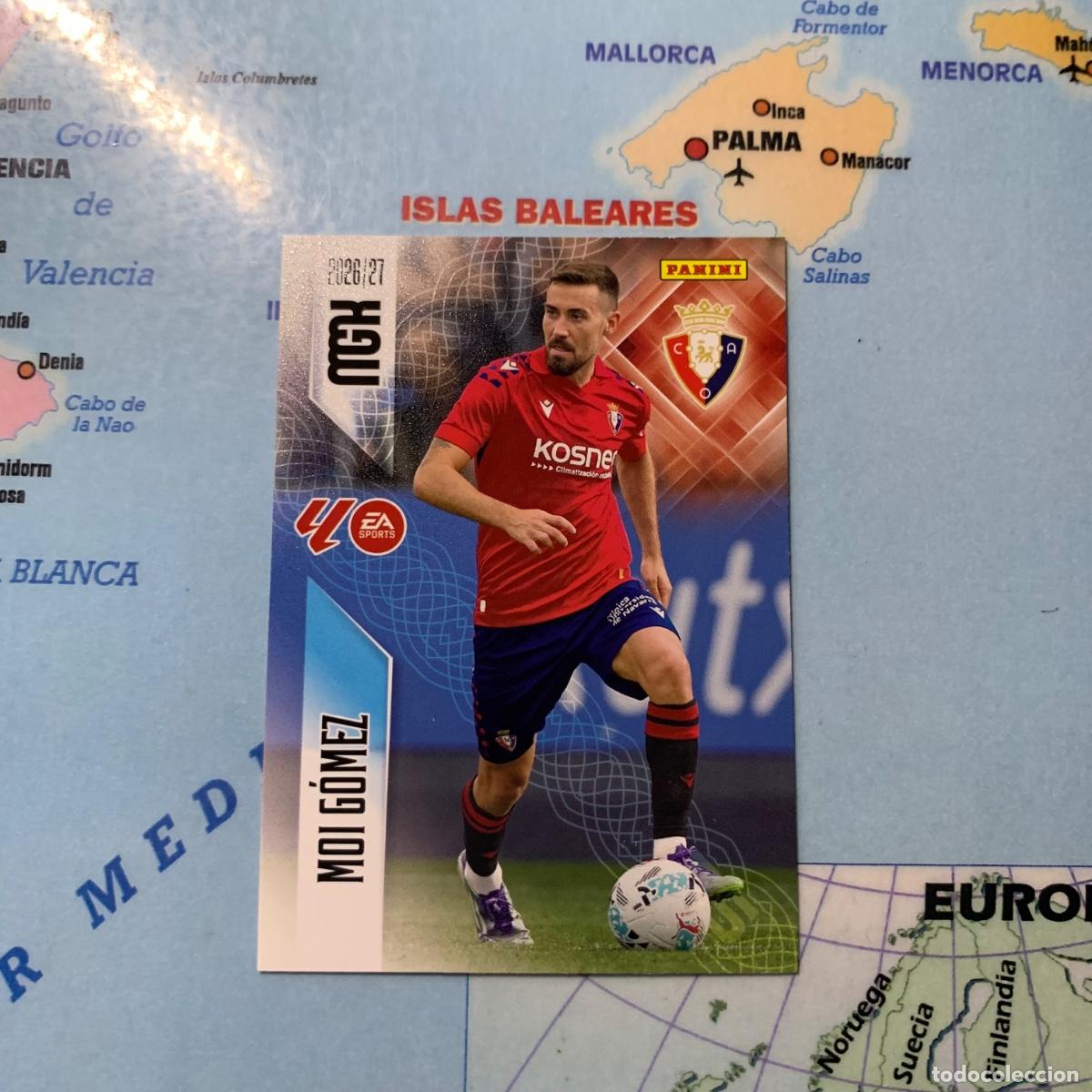 Fu&szlig;ball-Sticker: Moi Gomez n&uacute;mero 264 de Osasuna megacracks 26-27 2026-2027
