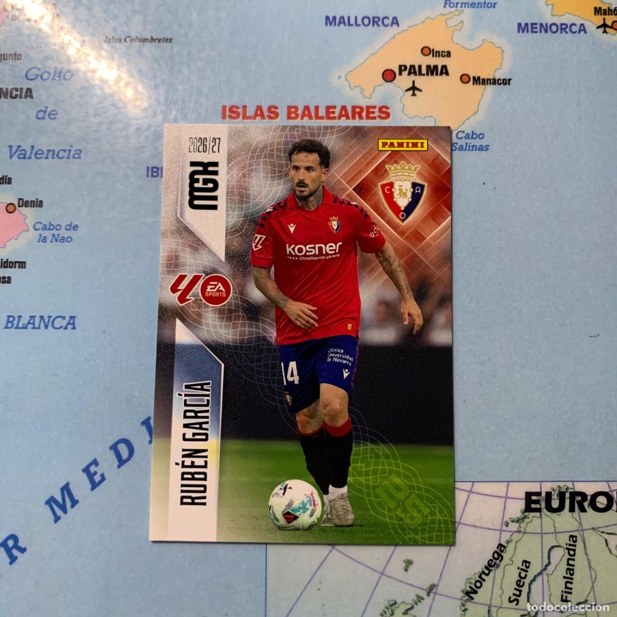 Fu&szlig;ball-Sticker: Ruben Garcia n&uacute;mero 265 de Osasuna megacracks 26-27 2026-2027