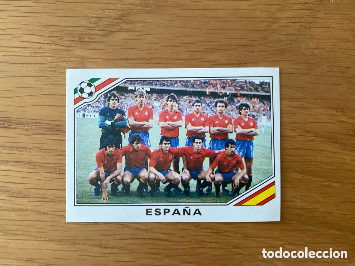 Fu&szlig;ball-Sticker: Cromo panini mundial Mexico 86 n&uacute;mero 257 Espa&ntilde;a - Sticker album world cup 1986