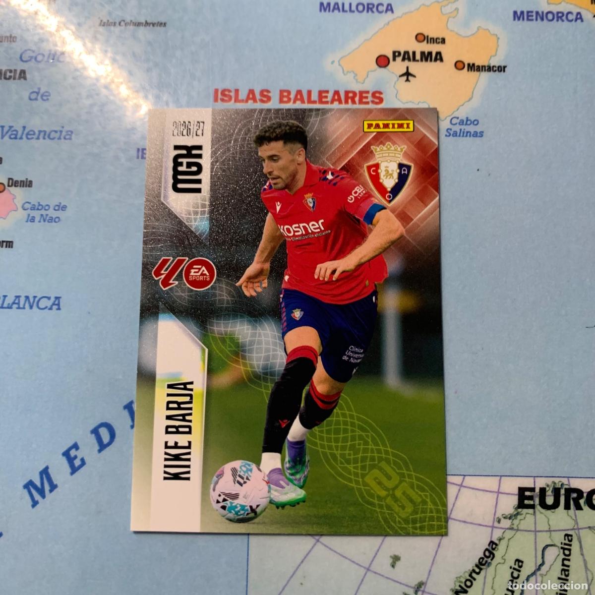 Figurine di Calcio: Kike Barja n&uacute;mero 268 de Osasuna megacracks 26-27 2026-2027