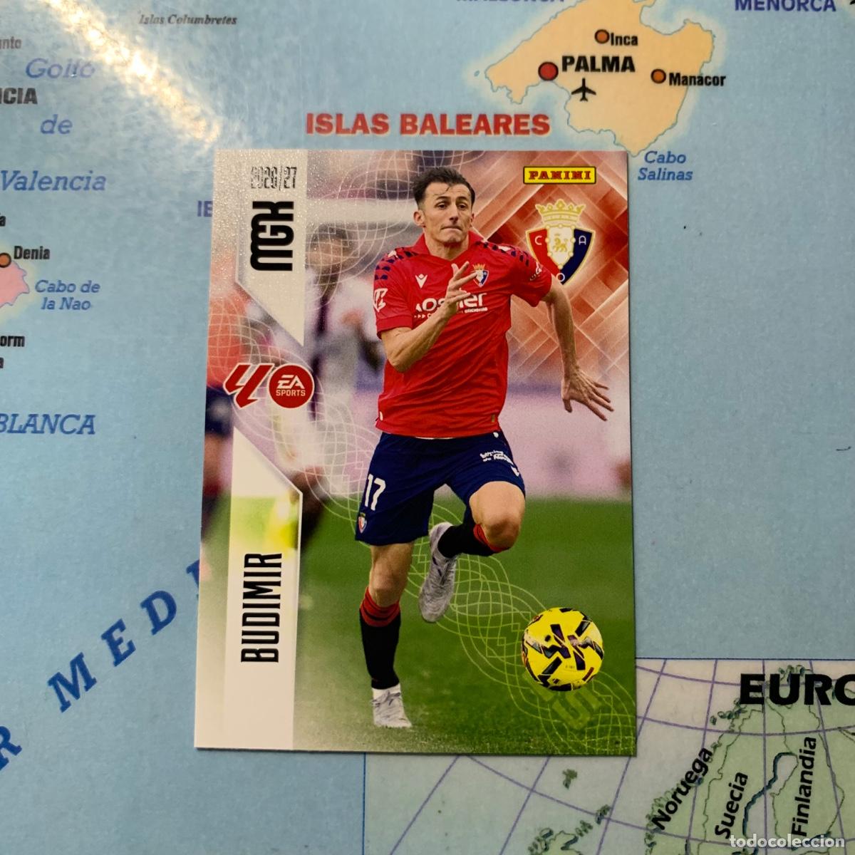 Fu&szlig;ball-Sticker: Budimir n&uacute;mero 270 de Osasuna megacracks 26-27 2026-2027