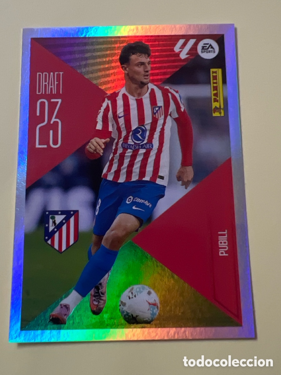 Fu&szlig;ball-Sticker: C5436. CROMO FUTBOL PUBILL ATLETICO DE MADRID SIN PEGAR N&ordm; 19 DRAFT 23 LIGA ESTE 2026-2027/26-27