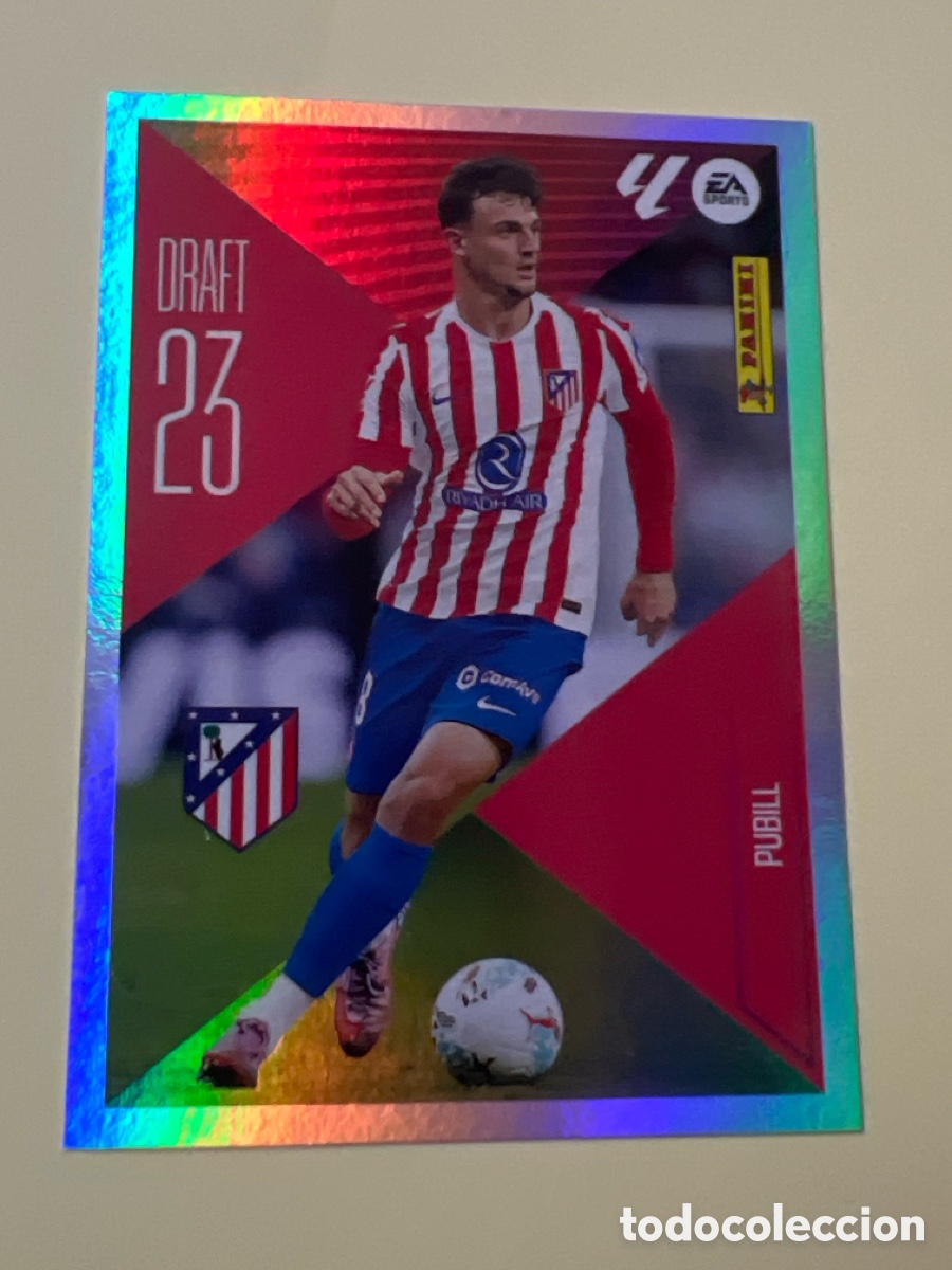 Fu&szlig;ball-Sticker: C5445. CROMO FUTBOL PUBILL ATLETICO DE MADRID SIN PEGAR N&ordm; 19 DRAFT 23 LIGA ESTE 2026-2027/26-27