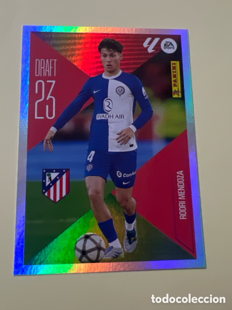 Fu&szlig;ball-Sticker: C5446. CROMO FUTBOL MENDOZA ATLETICO DE MADRID SIN PEGAR N&ordm; 21 DRAFT 23 LIGA ESTE 2026-2027/26-27