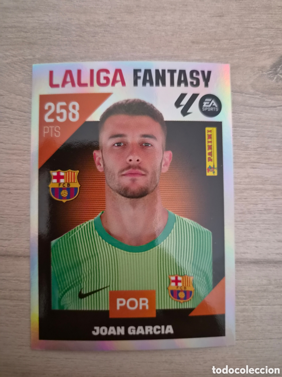 Fu&szlig;ball-Sticker: N&deg;2 La Liga Fantasy Joan Garc&iacute;a Liga Este 26/27