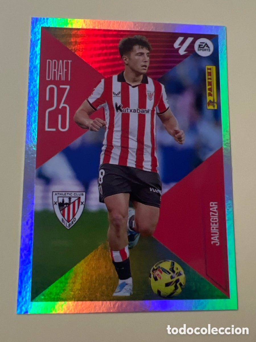 Fu&szlig;ball-Sticker: C5451. Jauregizar draft 23 n&uacute;mero 11 Del Athletic de Bilbao cromo de la liga este 26-27 2026-2027