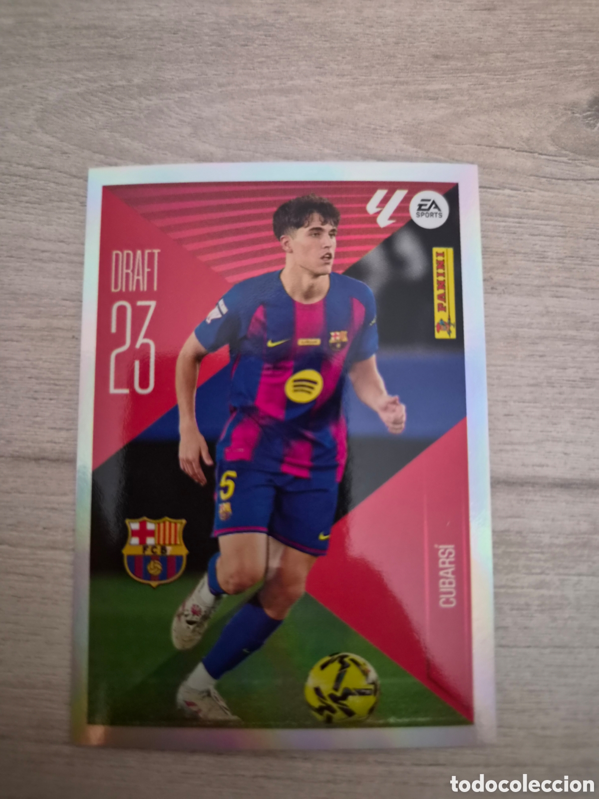 Cromos de f&uacute;tbol: N&deg;6 Draft Cubarsi Liga Este 26/27