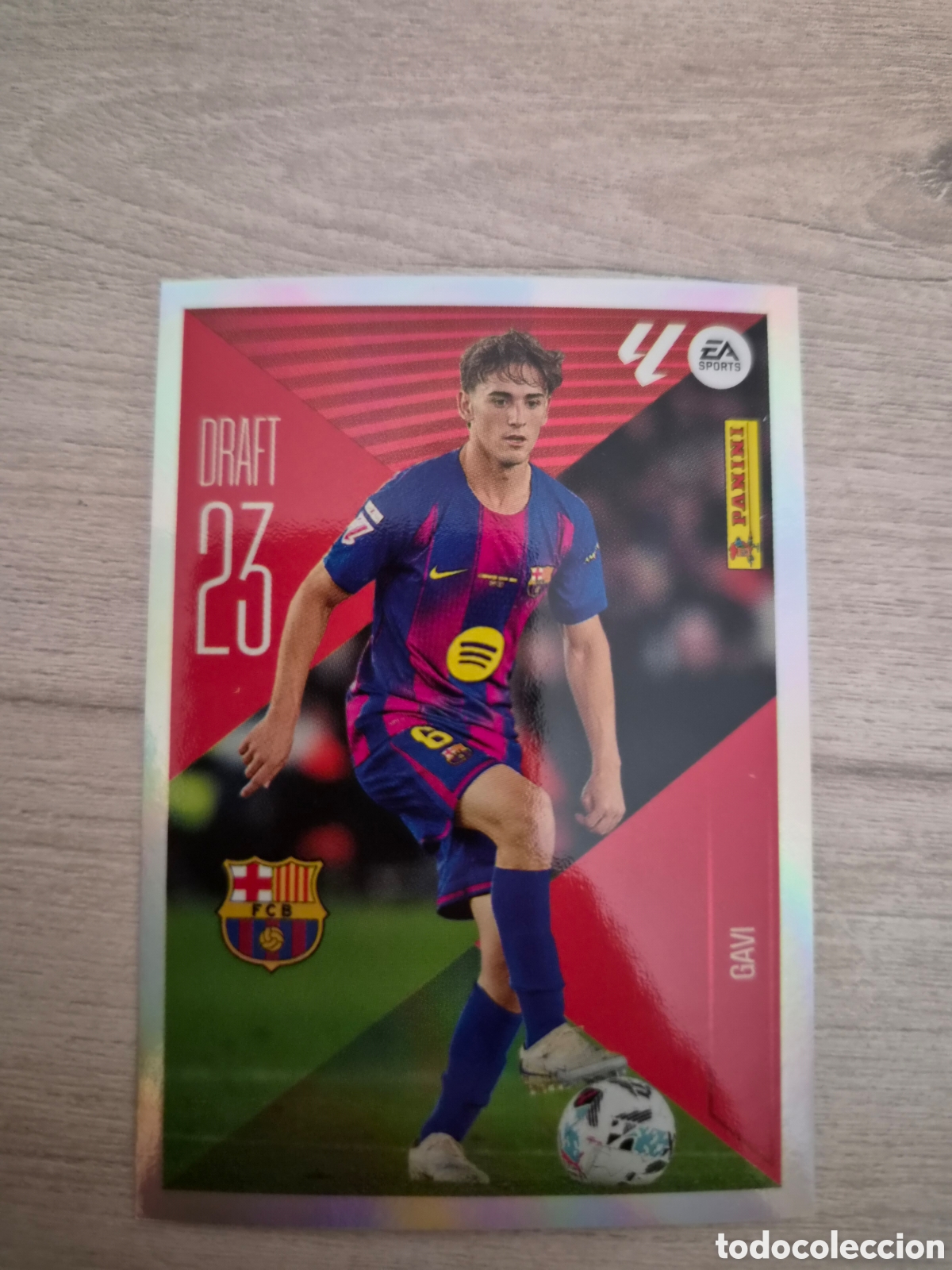 Cromos de f&uacute;tbol: N&deg;8 Draft Gavi Liga Este 26/27