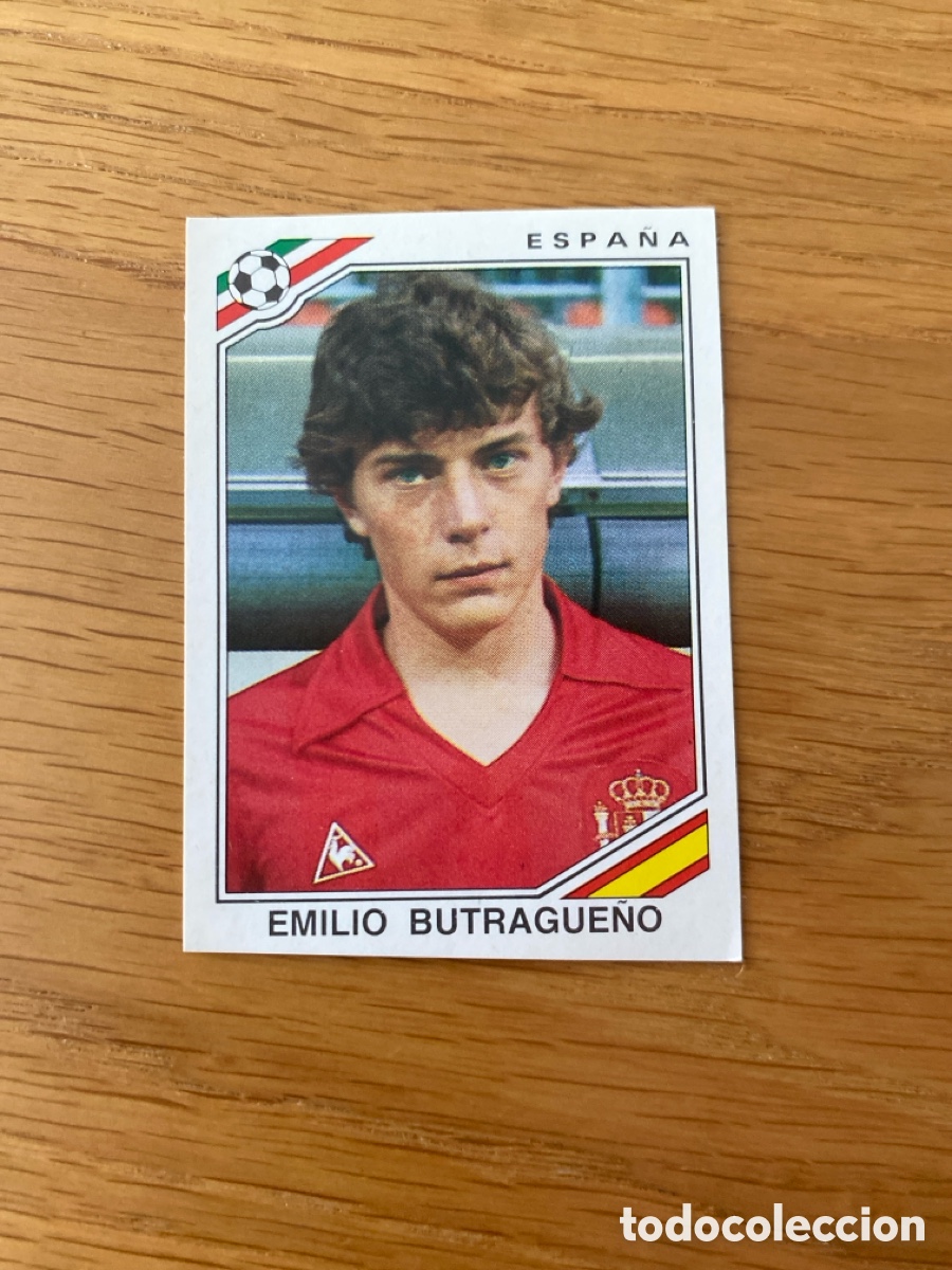 Cromos de f&uacute;tbol: Cromo panini mundial Mexico 86 n&uacute;mero 270 Butrague&ntilde;o - Sticker album world cup 1986