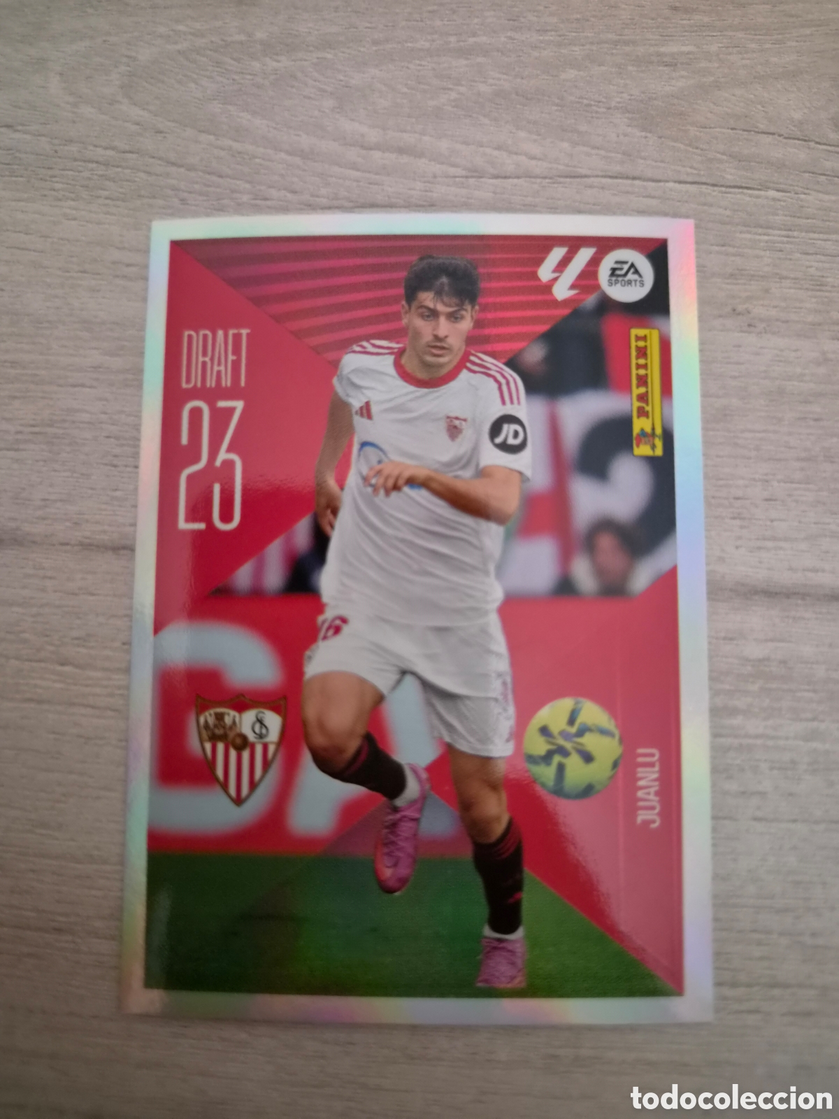 Cromos de f&uacute;tbol: N&deg;14 Draft Juanlu Liga Este 26/27