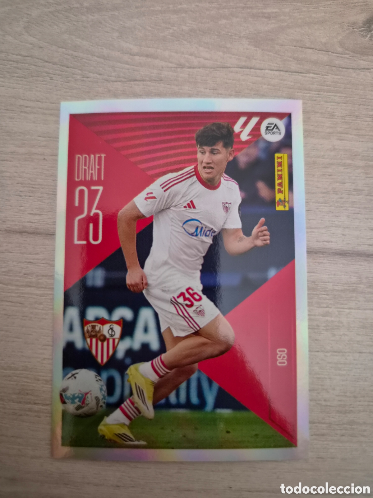 Cromos de f&uacute;tbol: N&deg;17 Draft Oso Liga Este 26/27