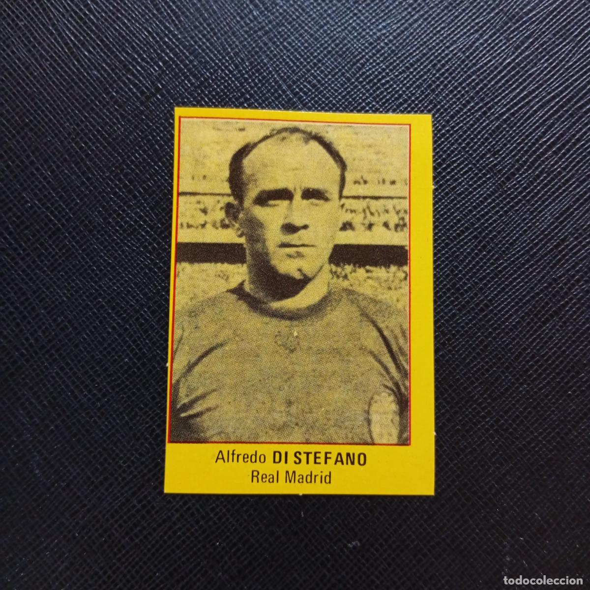 Cartes &agrave; collectionner de Football: DI STEFANO REAL MADRID CROMO SUPER ROLLAN 1984 CROMO FUTBOL LIGA 84 - DESPEGADO - A149 PG1