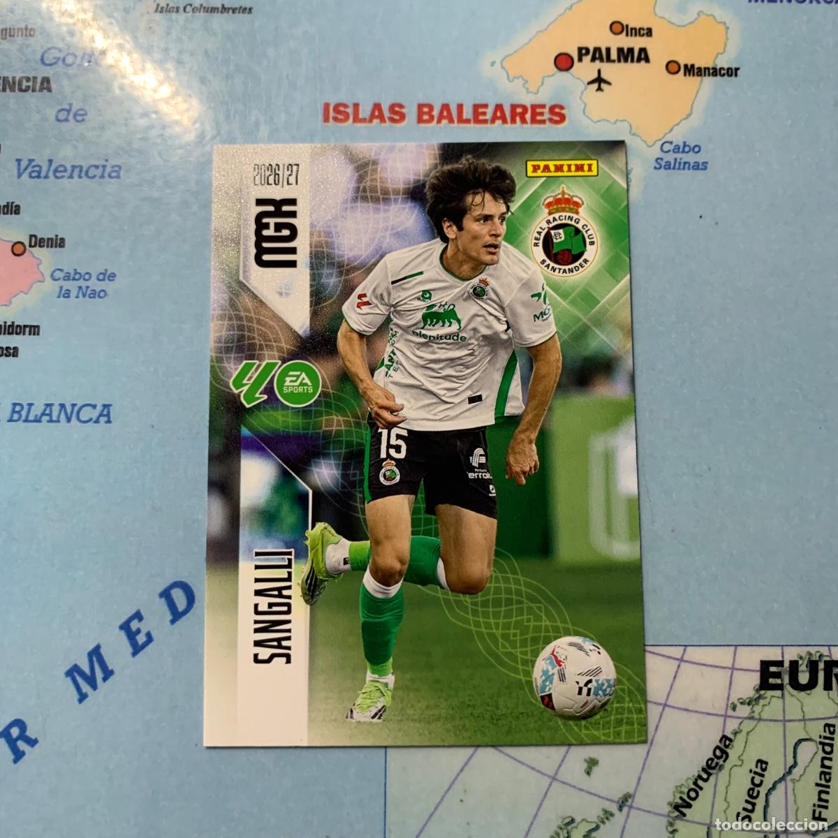 Cromos de f&uacute;tbol: Sangalli n&uacute;mero 275 del Racing de Santander megacracks 26-27 2026-2027
