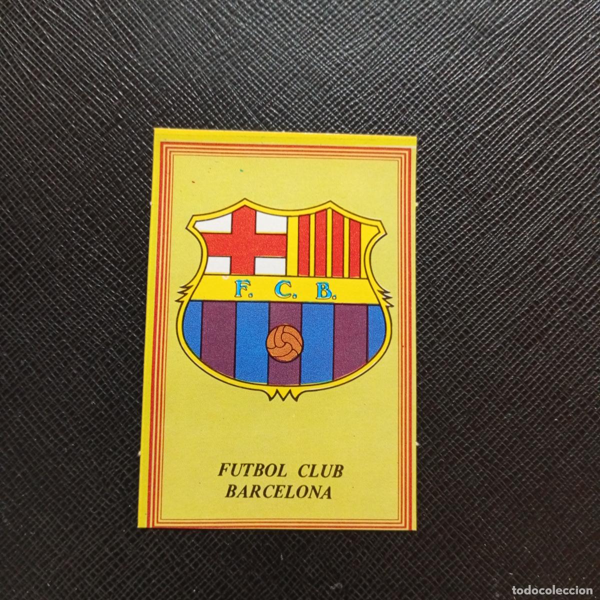 Cartes &agrave; collectionner de Football: ESCUDO BARCELONA CROMO SUPER ROLLAN 1984 CROMO FUTBOL LIGA 84 - DESPEGADO - A149 PG1