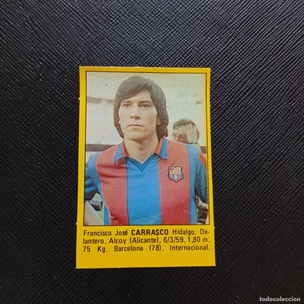Cromos de f&uacute;tbol: CARRASCO BARCELONA CROMO SUPER ROLLAN 1984 CROMO FUTBOL LIGA 84 - DESPEGADO - A149 PG2