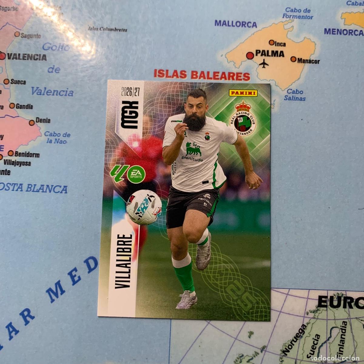 Cromos de f&uacute;tbol: Villalibre n&uacute;mero 287 del Racing de Santander megacracks 26-27 2026-2027
