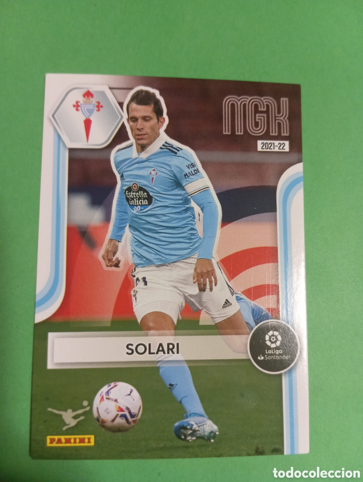 Cromos de f&uacute;tbol: Solari Celta de Vigo n&deg;119 / PANINI MEGACRACKS 2021/2022