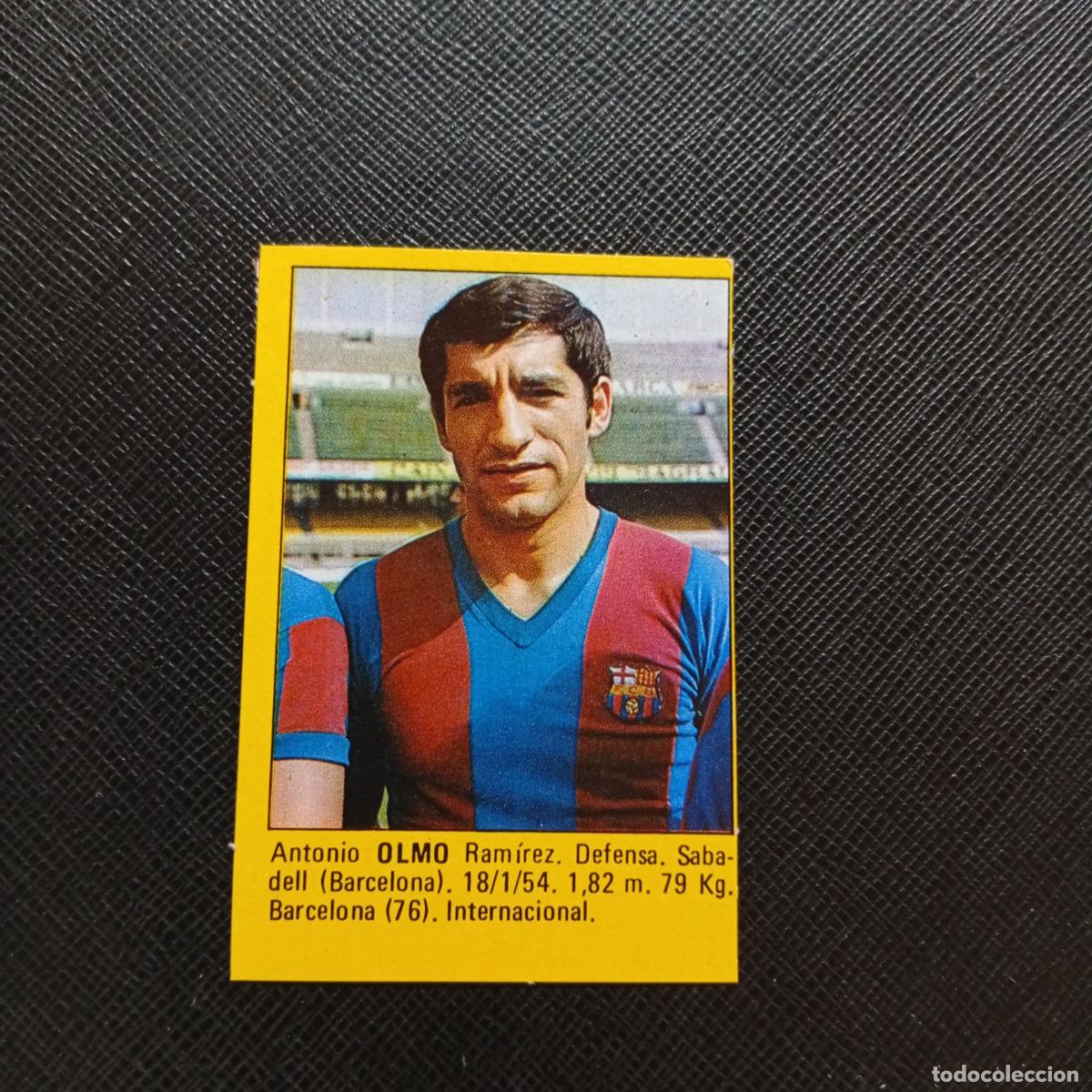 Cromos de f&uacute;tbol: OLMO BARCELONA CROMO SUPER ROLLAN 1984 CROMO FUTBOL LIGA 84 - DESPEGADO - A149 PG2