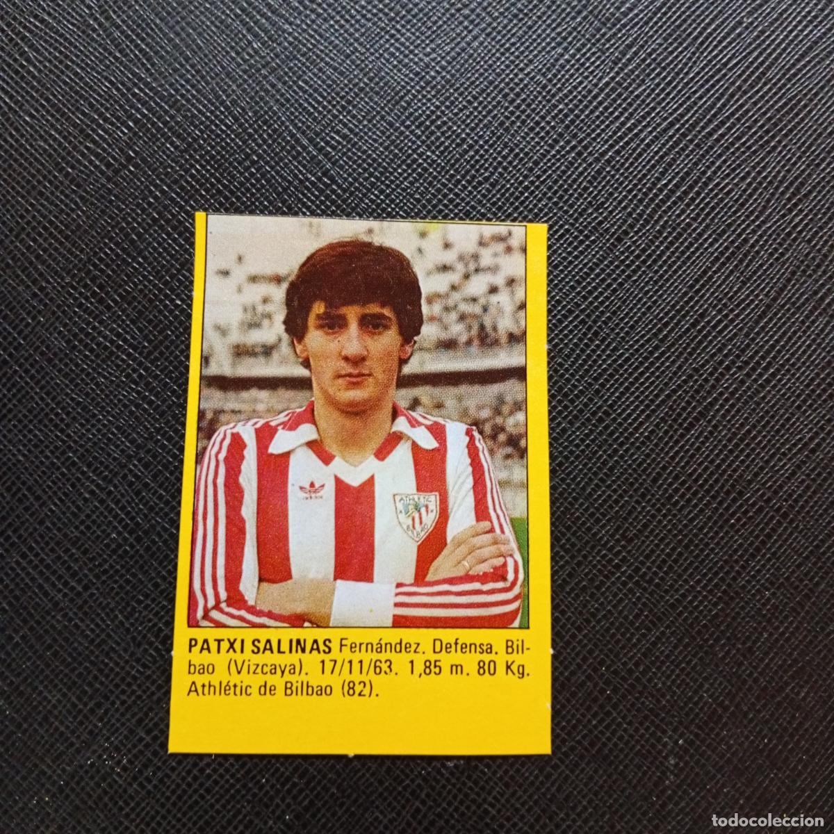 Cartes &agrave; collectionner de Football: PATXI SALINAS BILBAO CROMO SUPER ROLLAN 1984 CROMO FUTBOL LIGA 84 - DESPEGADO - A149 PG4