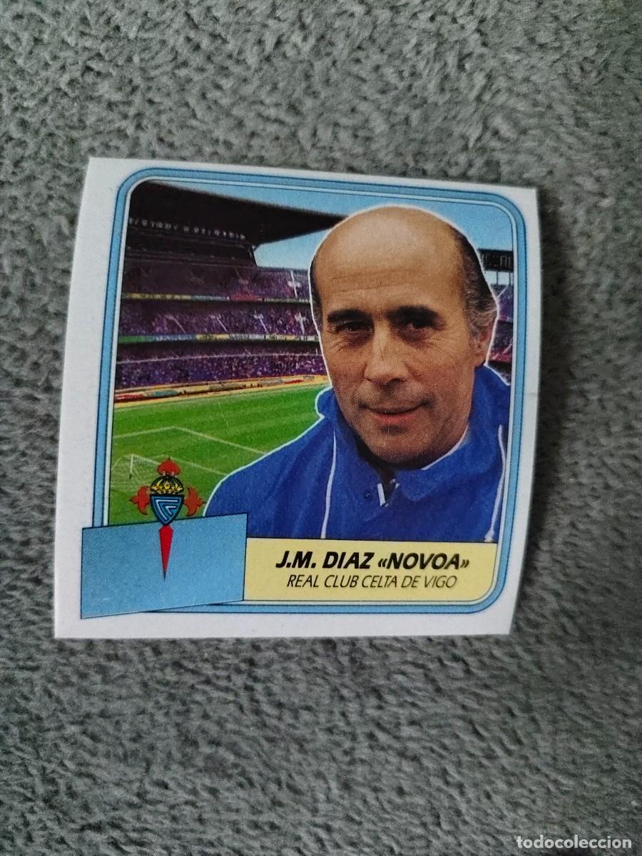 Cartes &agrave; collectionner de Football: EDICIONES ESTE 89 90 DIAZ NOVOA ENTRENADOR R.C. CELTA 1989 1990 DESPEGADO RECUPERADO ALBUM AAQ
