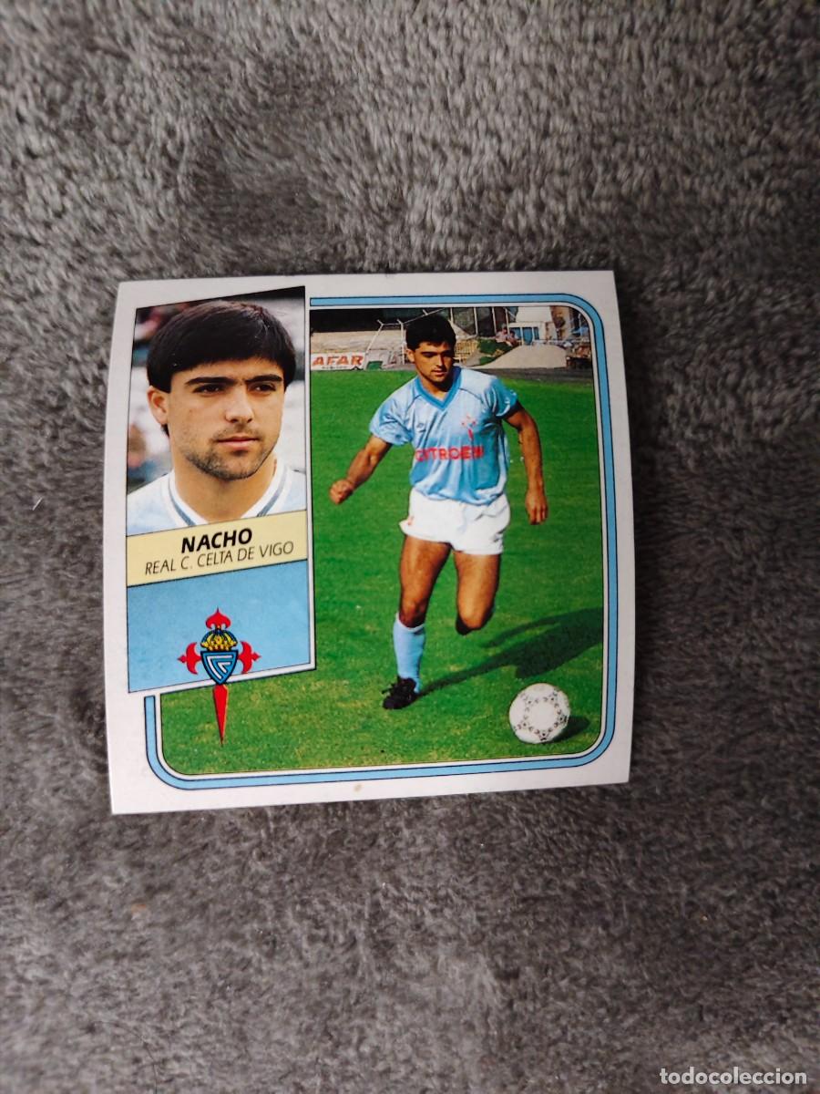 Cartes &agrave; collectionner de Football: EDICIONES ESTE 89 90 NACHO R.C. CELTA DE VIGO 1989 1990 DESPEGADO RECUPERADO ALBUM AAQ