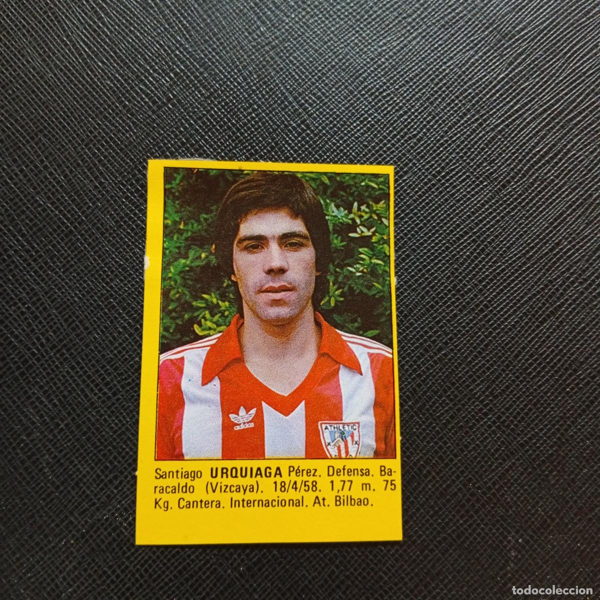 Cartes &agrave; collectionner de Football: URQUIAGA BILBAO CROMO SUPER ROLLAN 1984 CROMO FUTBOL LIGA 84 - DESPEGADO - A149 PG5