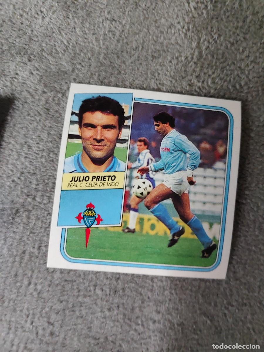 Cartes &agrave; collectionner de Football: EDICIONES ESTE 89 90 JULIO PRIETO R.C. CELTA DE VIGO 1989 1990 DESPEGADO RECUPERADO ALBUM AAQ