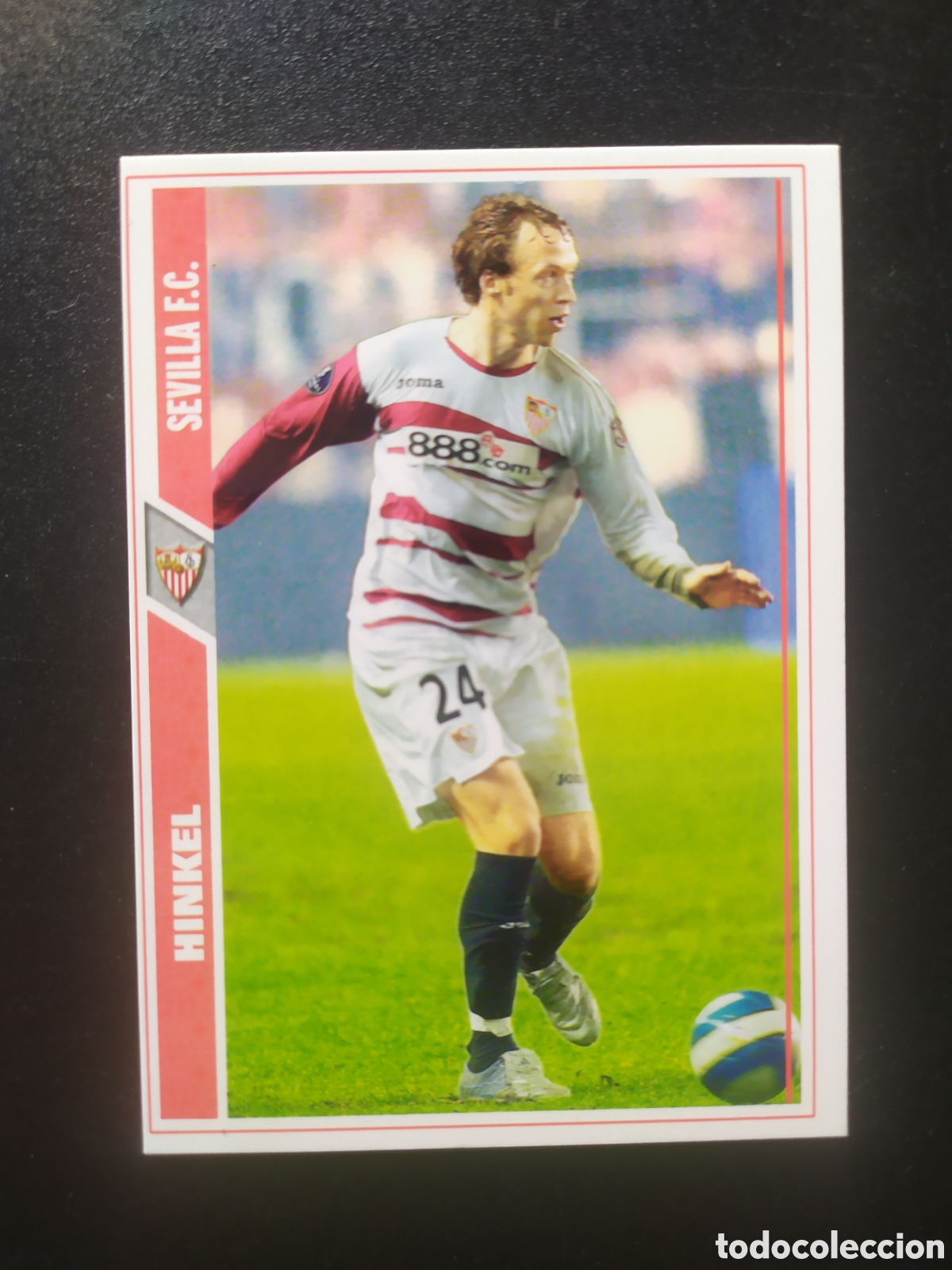 Cromos de f&uacute;tbol: Mundicromo fichas Liga 2007 2008 07 08 Hinkel n&deg; 65 Sevilla