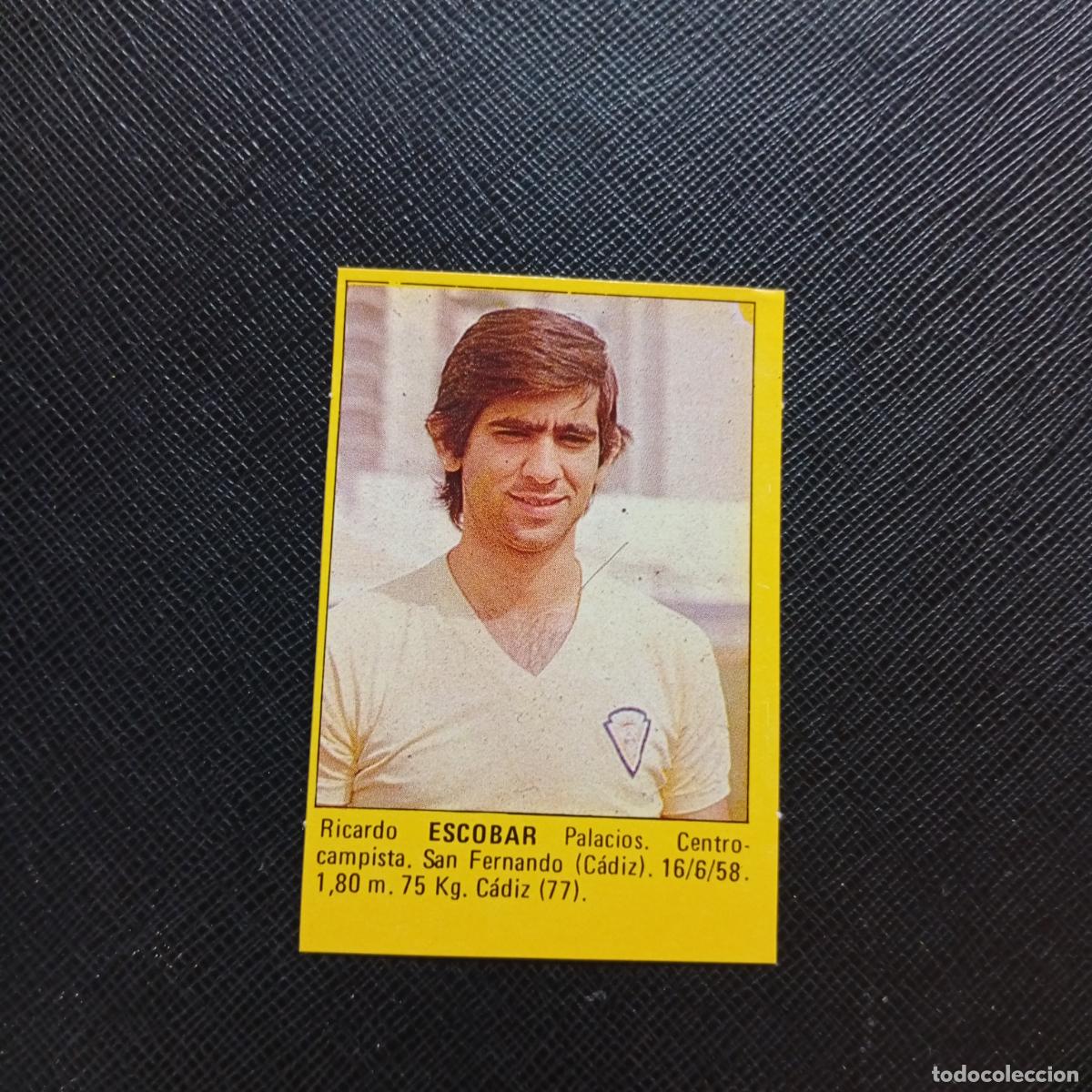 Cromos de Futebol: ESCOBAR CADIZ CROMO SUPER ROLLAN 1984 CROMO FUTBOL LIGA 84 - DESPEGADO - A149 PG5