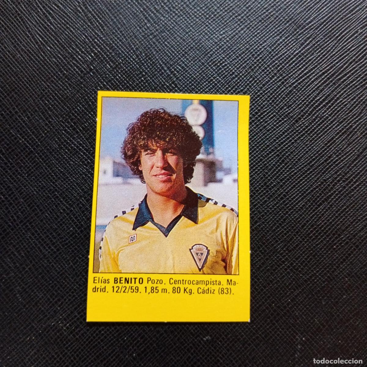 Figurine di Calcio: BENITO CADIZ CROMO SUPER ROLLAN 1984 CROMO FUTBOL LIGA 84 - DESPEGADO - A149 PG5