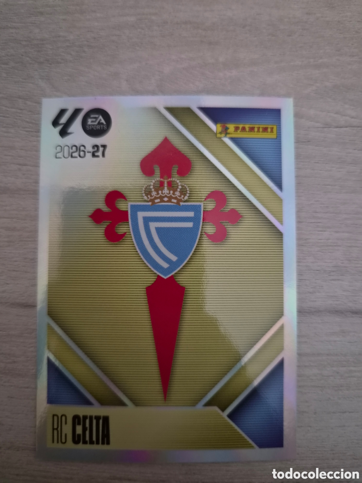 Fu&szlig;ball-Sticker: N&deg;1 Celta de Vigo Escudo Liga Este 26/27
