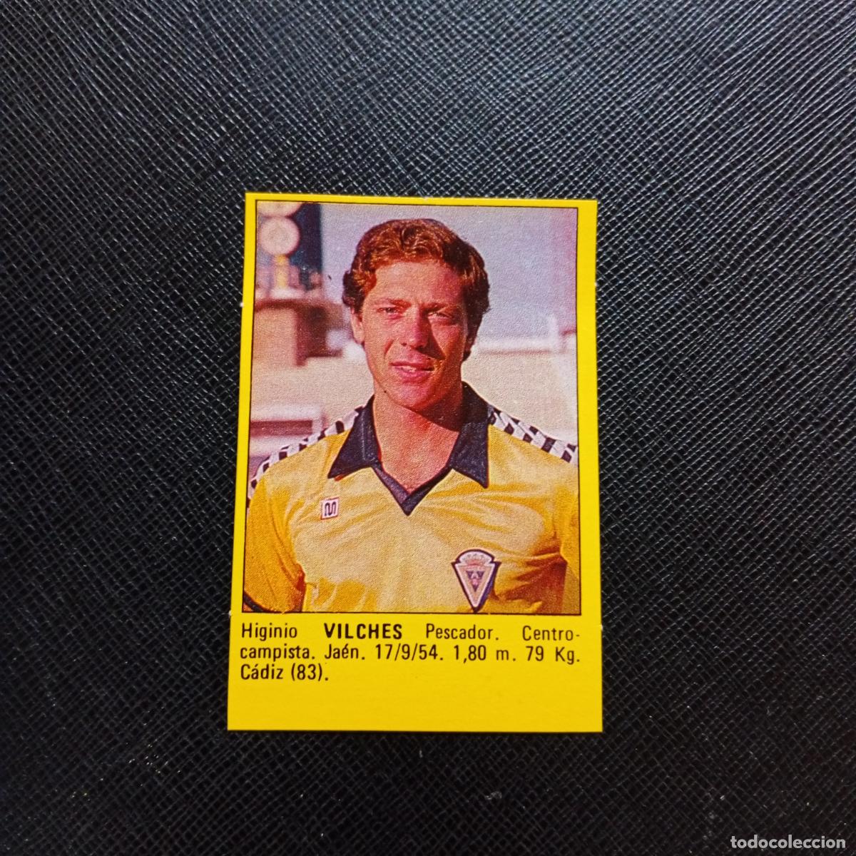 Fu&szlig;ball-Sticker: VILCHES CADIZ CROMO SUPER ROLLAN 1984 CROMO FUTBOL LIGA 84 - DESPEGADO - A149 PG5