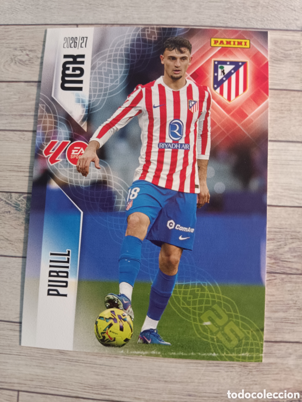 Fu&szlig;ball-Sticker: 60 PUBILL ATL&Eacute;TICO DE MADRID MADRID MEGACRACKS MGK 26 27 PANINI 2026 2027