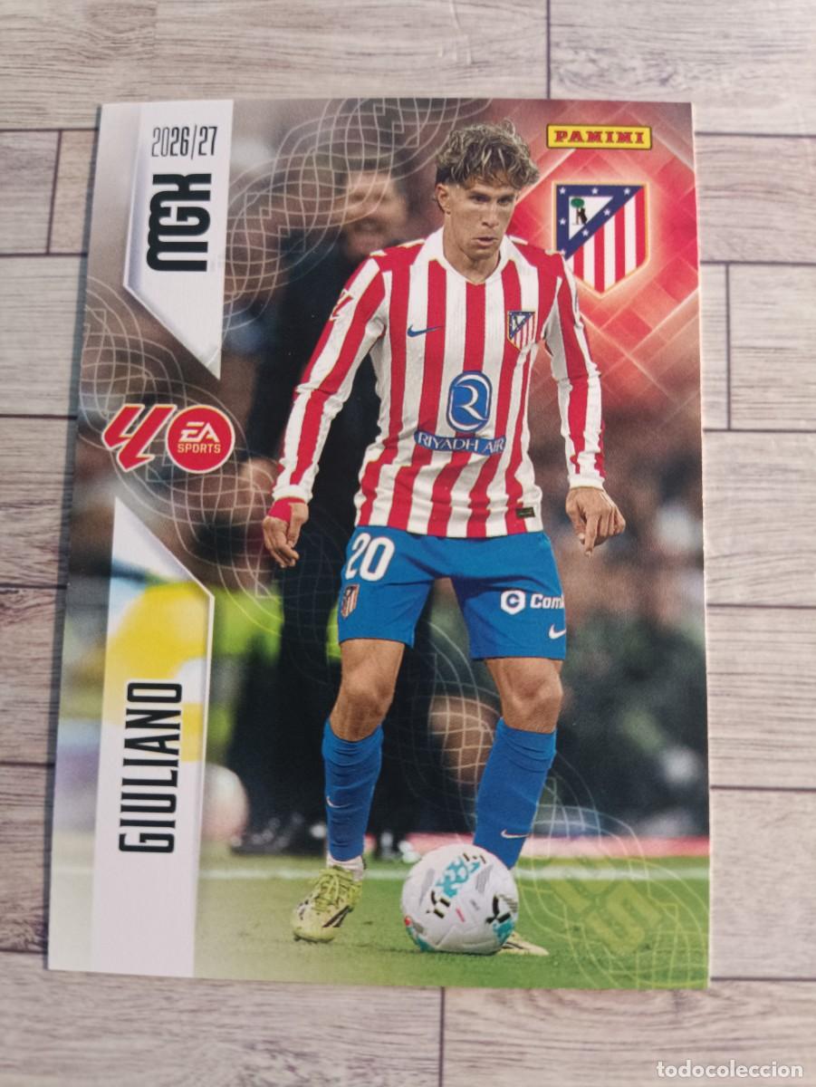 Figurine di Calcio: 69 GIULIANO ATL&Eacute;TICO DE MADRID MEGACRACKS MGK 26 27 PANINI 2026 2027
