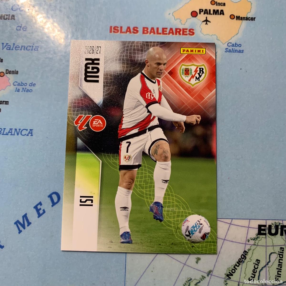 Figurine di Calcio: Isi n&uacute;mero 302 del Rayo Vallecano megacracks 26-27 2026-2027