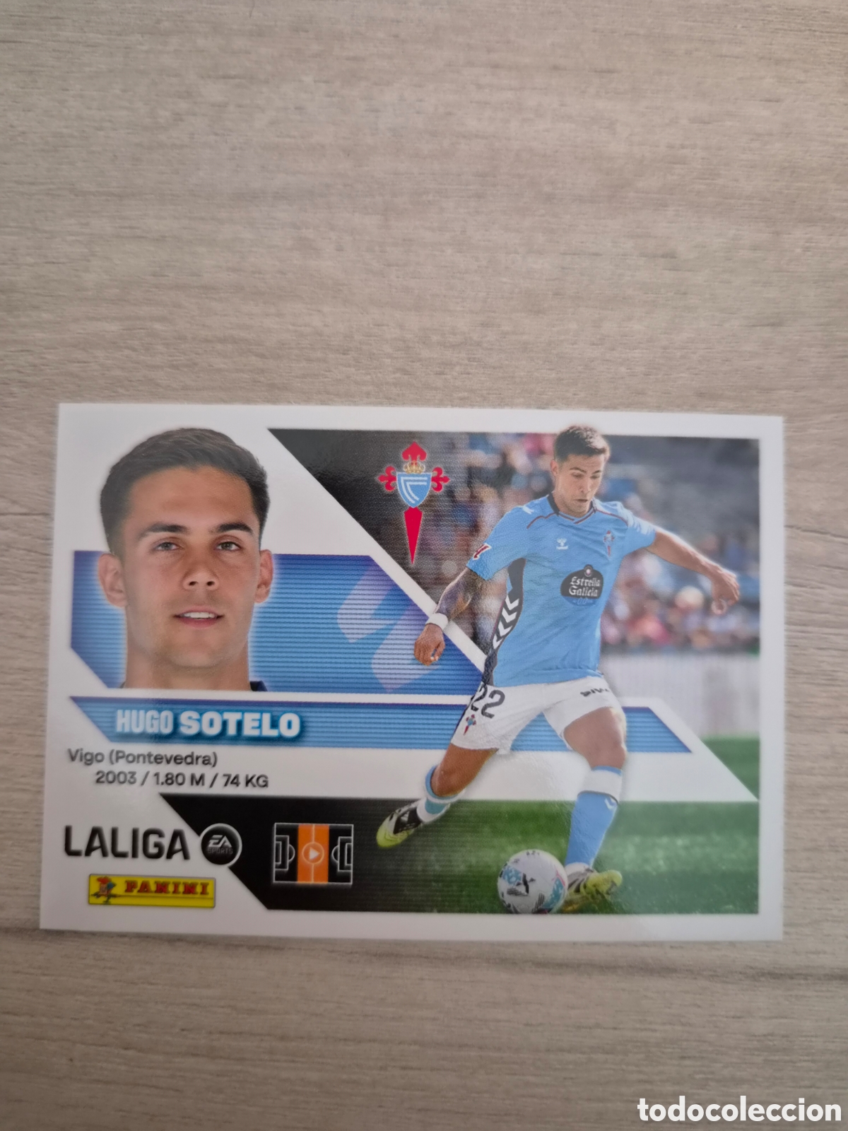 Cartes &agrave; collectionner de Football: N&deg;14 Celta de Vigo Sotelo Liga Este 26/27