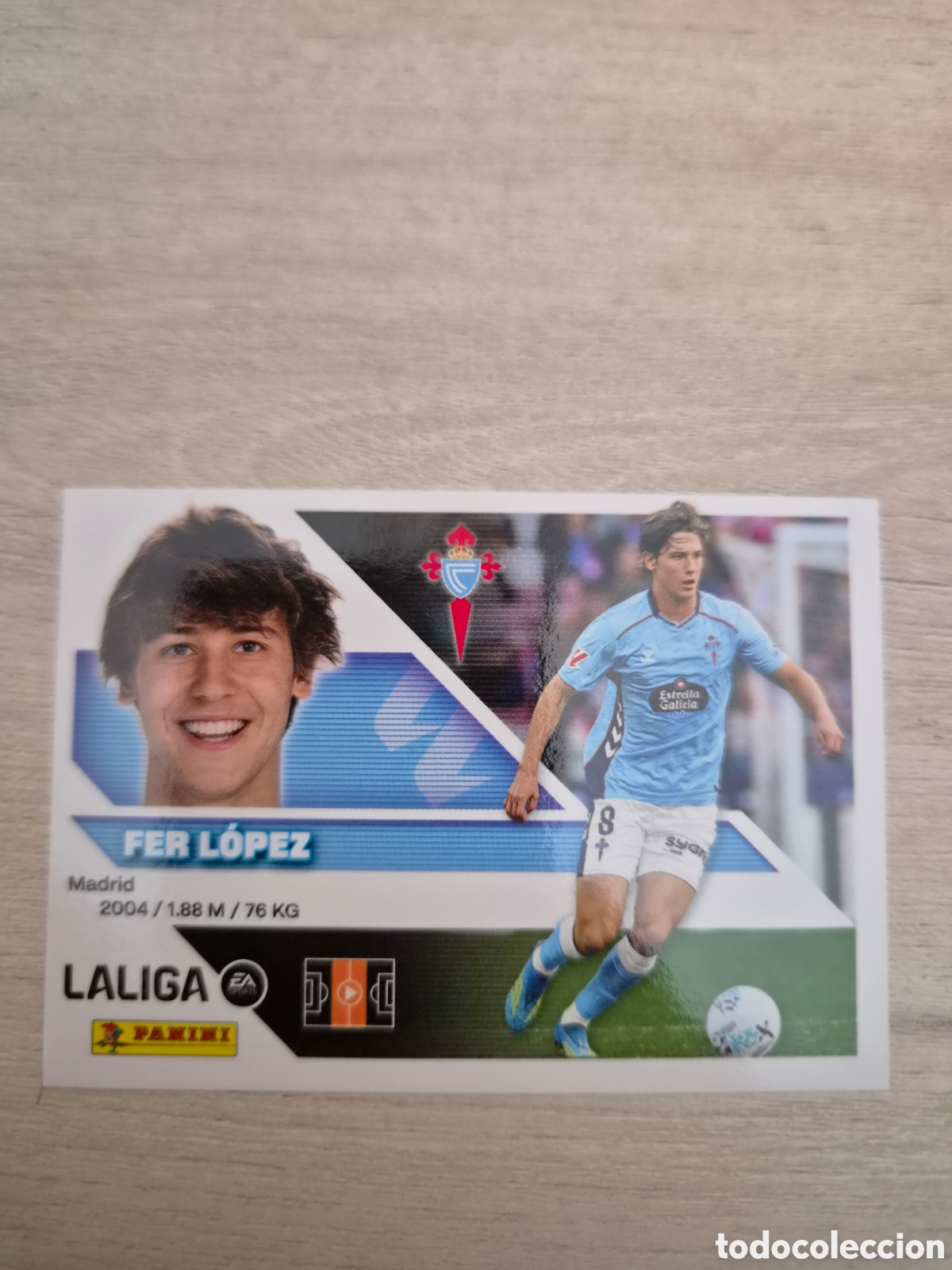 Cartes &agrave; collectionner de Football: N&deg;15 Celta de Vigo Fer Lopez Liga Este 26/27