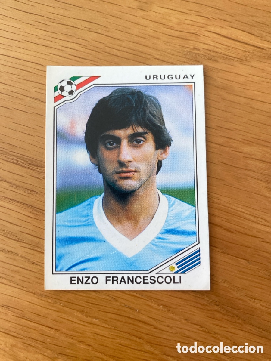 Fu&szlig;ball-Sticker: Cromo panini mundial Mexico 86 n&uacute;mero 322 Francescoli - Sticker album world cup 1986